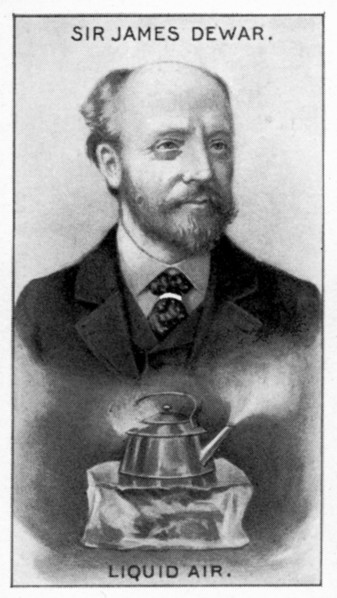 Sir James Dewar, Scottish chemist and physicist, (c1924). Artist: Unknown