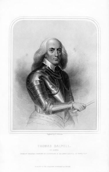 Thomas Dalziel, Scottish general, (1870).Artist: H Robinson