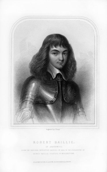 Robert Baillie, Scottish historical writer and professor of divinity, (1870). Artist: J Shury