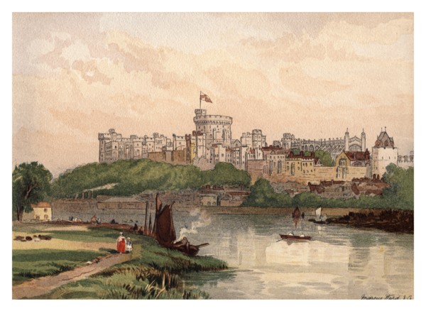 'Windsor Castle', 1880. Artist: Unknown
