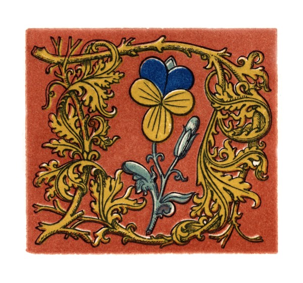 Initial letter 'D', second half of the fifteenth century, (1843).Artist: Henry Shaw