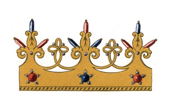 Design for a coronet, (1843).Artist: Henry Shaw