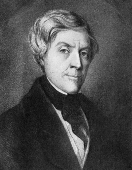 Jules Michelet, French historian, mid-19th century.Artist: Toullion