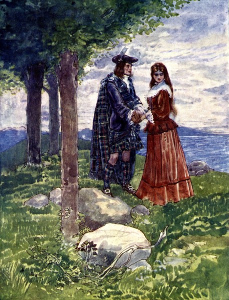'They took a sad farewell of each other', 1746, (1905).Artist: A S Forrest
