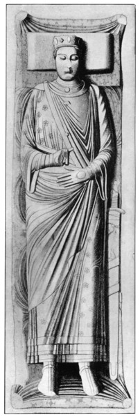 Effigy of King Henry II, 12th century, (1910). Artist: Unknown