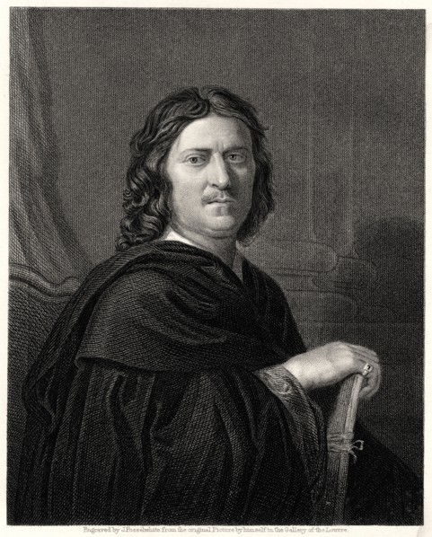 'Poussin', 19th century. Artist: James Posselwhite
