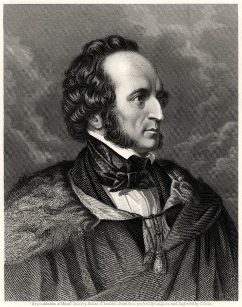 'Mendelssohn', 19th century. Artist: C Cook