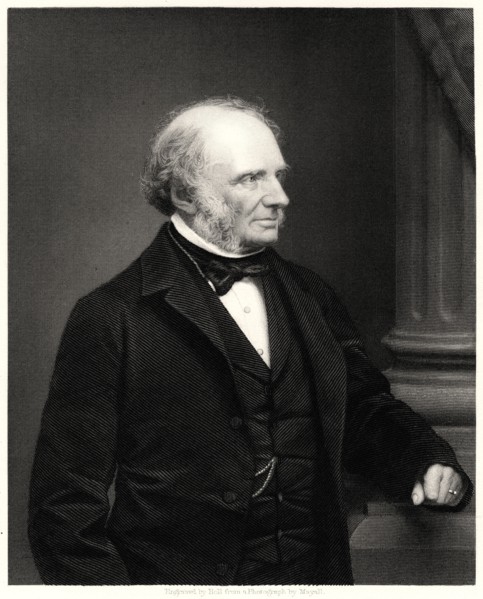'Earl Russell', 19th century. Artist: William Holl