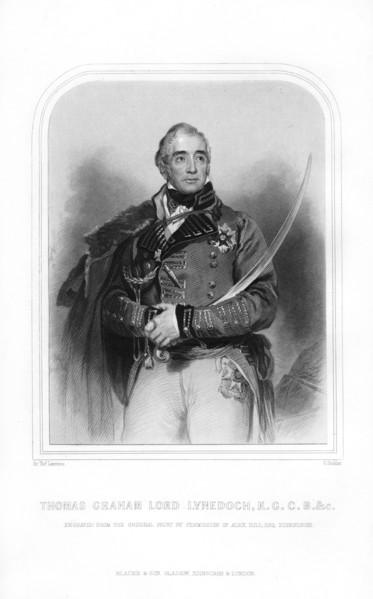 Thomas Graham, Lord Lynedoch, Scottish aristocrat, politician and soldier, (1870).Artist: G Stoddart