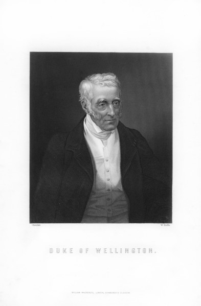 Arthur Wellesley, 1st Duke of Wellington, British soldier and statesman, (1893).Artist: W Roffe