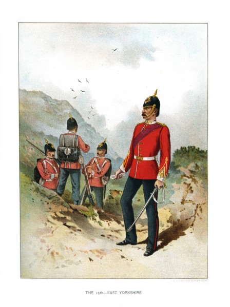 'The 15th East Yorkshire', c1890. Artist: Unknown