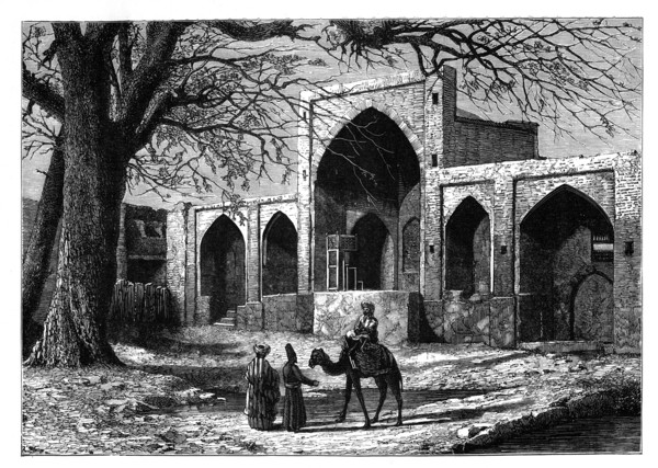 The tomb of Nadir Shah of Persia at Mecca, (1688-1747), c1890. Artist: Unknown