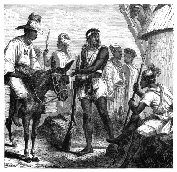 Senegalese people, c1890. Artist: Unknown
