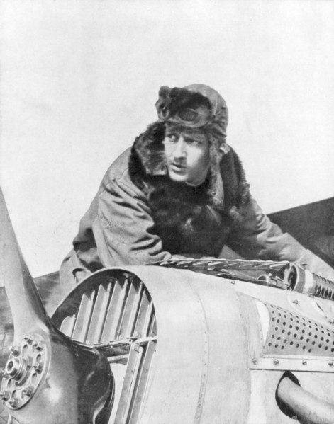 Georges Guynemer, French fighter ace, 9 September 1917. Artist: Unknown