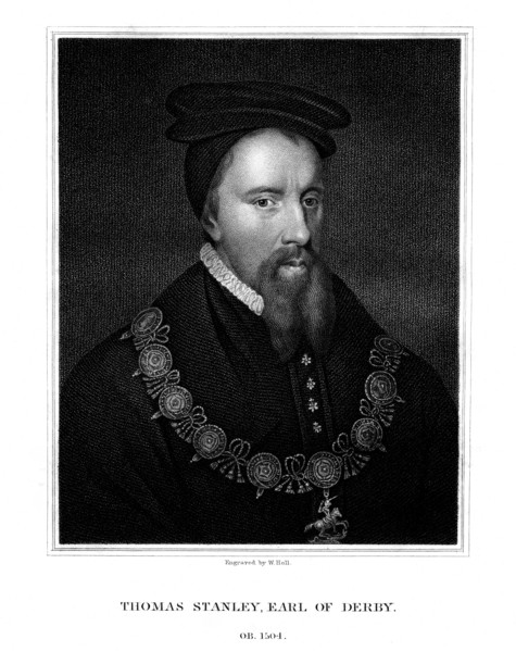 Thomas Stanley, 1st Earl of Derby, English nobleman, (1827).Artist: W Holl