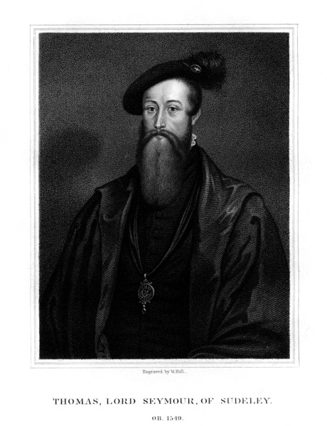 Thomas Seymour, Baron Seymour of Sudeley, younger brother of Jane Seymour, (1825).Artist: W Holl