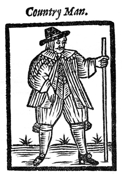 Countryman, 1641, (1910). Artist: Unknown