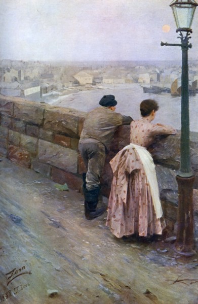'Fisherman, St Ives', 1888, (1912).Artist: Anders Zorn