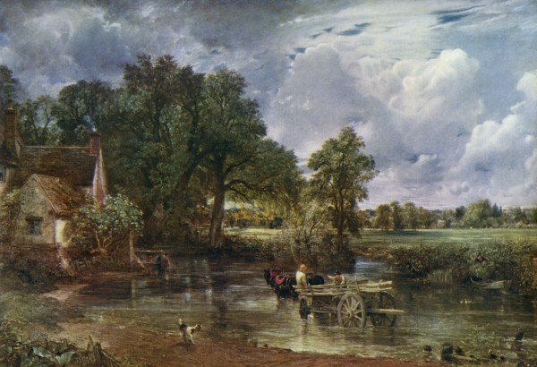 'The Hay Wain', 1821, (1912).Artist: John Constable