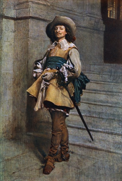 'A Cavalier: time of Louis XIII', 1861, (1912).Artist: Jean Louis Ernest Meissonier