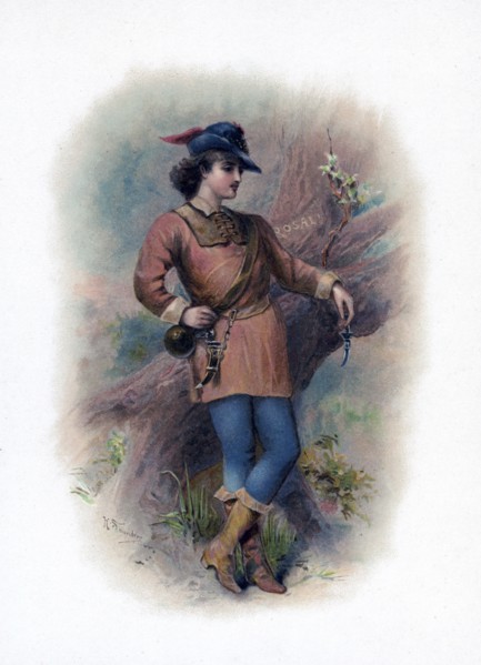 'Orlando', 1891.Artist: H Saunders