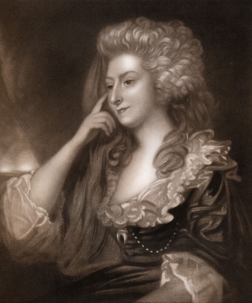 Mrs Fitzherbert', 1913.Artist: J Scott