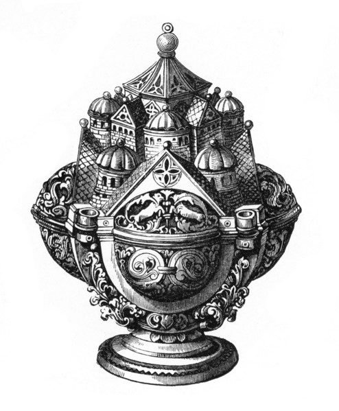 Censer, 11th century, (1870). Artist: Unknown