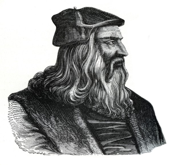 Leonardo da Vinci, 16th century, (1870). Artist: Unknown