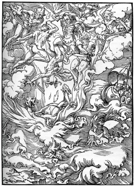 Sketch for 'The Last Judgement' in Gerard d'Euphrate, Paris, 1549, (1870). Artist: Unknown