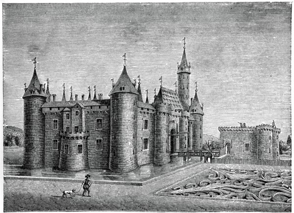 Castle of Marcoussis, near Rambouillet, c17th century, (1870). Artist: Unknown
