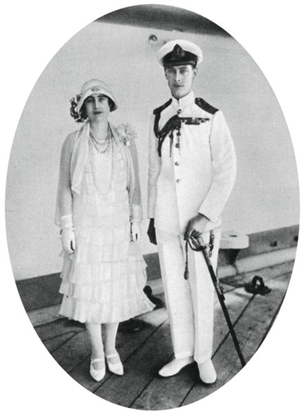 The Duke and Duchess of York on board HMS 'Renown', Malta, 1927, (1937).  Creator: Unknown.