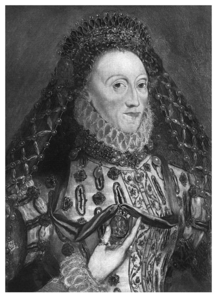 Queen Elizabeth I in old age, 16th century, (1896). Artist: Unknown