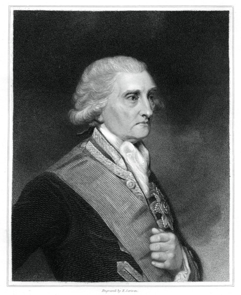 George Brydges Rodney, 1st Baron Rodney, British naval officer, (1833).Artist: E Scriven