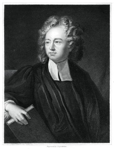 Richard Bentley, English theologian, classical scholar and critic, (1834).Artist: J Posselwhite