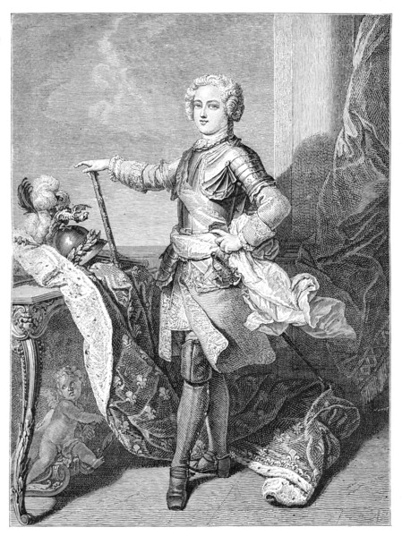 A Young Louis XV, (1885). Artist: Larmessin