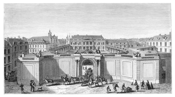 The Hotel de Soubise, Paris, (1885).Artist: Rigaud