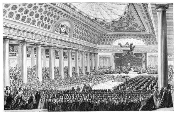 Opening Of The Estates General, Versailles, 1789, (1885). Artist: Unknown