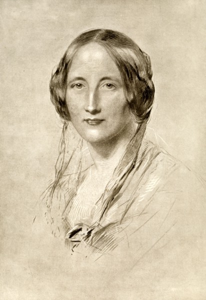 Elizabeth Gaskell, British 19th century novelist, (1910).Artist: George Richmond