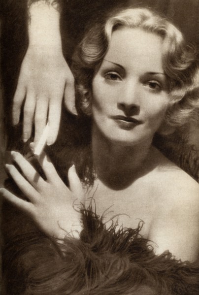 Marlene Dietrich, German-American actress, 1933. Artist: Unknown