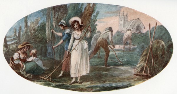 'Haymaking', (1912).Artist: William Hamilton