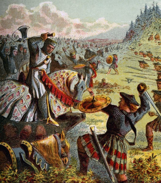 'Edward I Attacks Scotland', (c1850). Artist: Unknown
