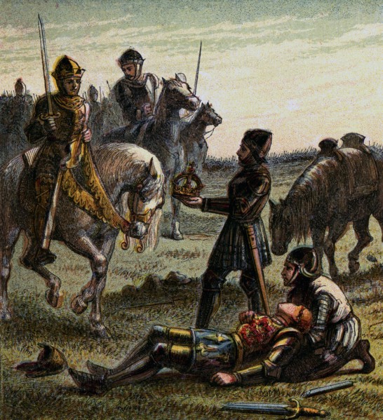 'Death Of Richard The Third', 1485, (c1850). Artist: Unknown