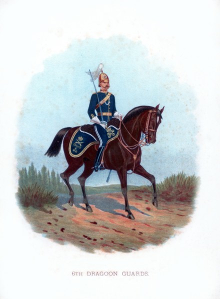 '6th Dragoon Guards', 1888. Artist: Unknown