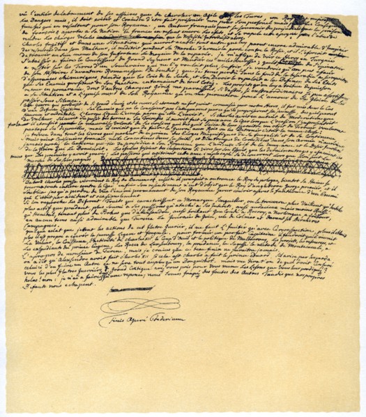 Reflections by Frederick II of Prussia, July, 1757. Artist: King Frederick II