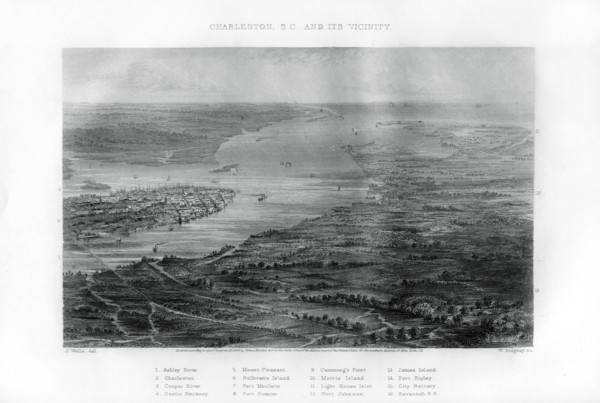 Charleston, South Carolina, 1862-1867.Artist: W Ridgway