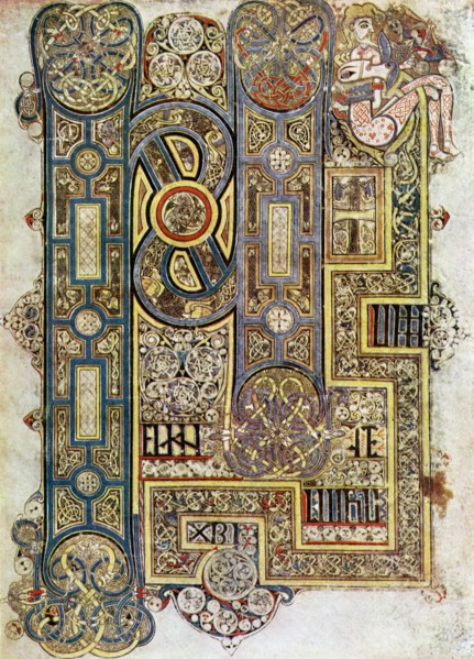 The Opening Words of St Mark's Gospel, 800 AD, (20th century). Artist: Unknown