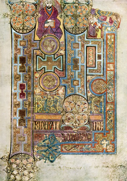 The Opening Words of St John's Gospel, 800 AD, (20th century). Artist: Unknown