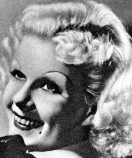 Jean Harlow, American actress, 1934-1935. Artist: Unknown