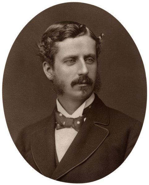 Lord George Hamilton, MP, Under-Secretary of State for India, 1876.Artist: Lock & Whitfield