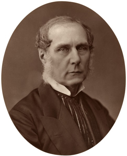 Right Hon Lord Selborne, ex-Lord High Chancellor of England, 1876.Artist: Lock & Whitfield